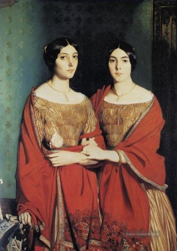  west - Theodore Chasseriau romantische Zwei Schwestern